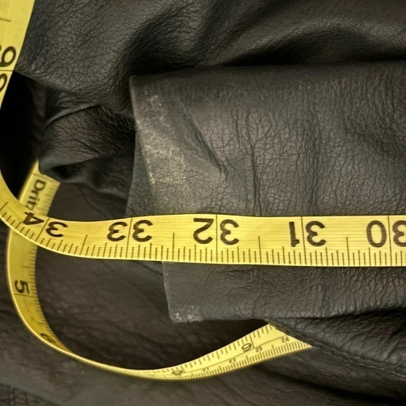 Wilsons Leather Black Faux Leather Straight Leg Trousers - Picture 11 of 11